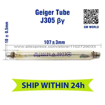 J305 vysoká citlivosť Geiger Muller trubice použiť pre geiger Counter auta