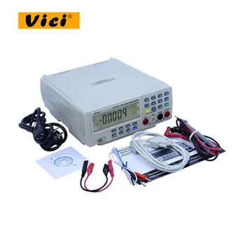 VICI Digitálne Lavicového Top Multimeter 80000 Počíta Veľký LCD AC DC Auto Rozsah Multimetro Voltmeter Quadrate Vlna Temp Meter VC8145