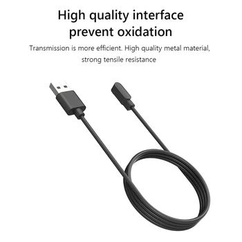 5V 1A 1m USB Nabíjací Kábel pre Realme TechLife Sledovať S100 Rýchle Nabíjanie Kábel Držiak Dock Adaptér Smart Hodinky, Príslušenstvo