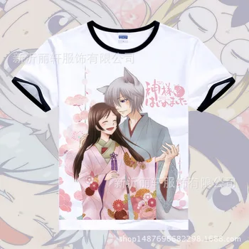 Japonské Anime Kamisama Láska Cosplay T Shirt Kamisama Kiss Tomoe mi zu ki Letné T-Shirt Momozono Nanami Top Tee tričko Kostým